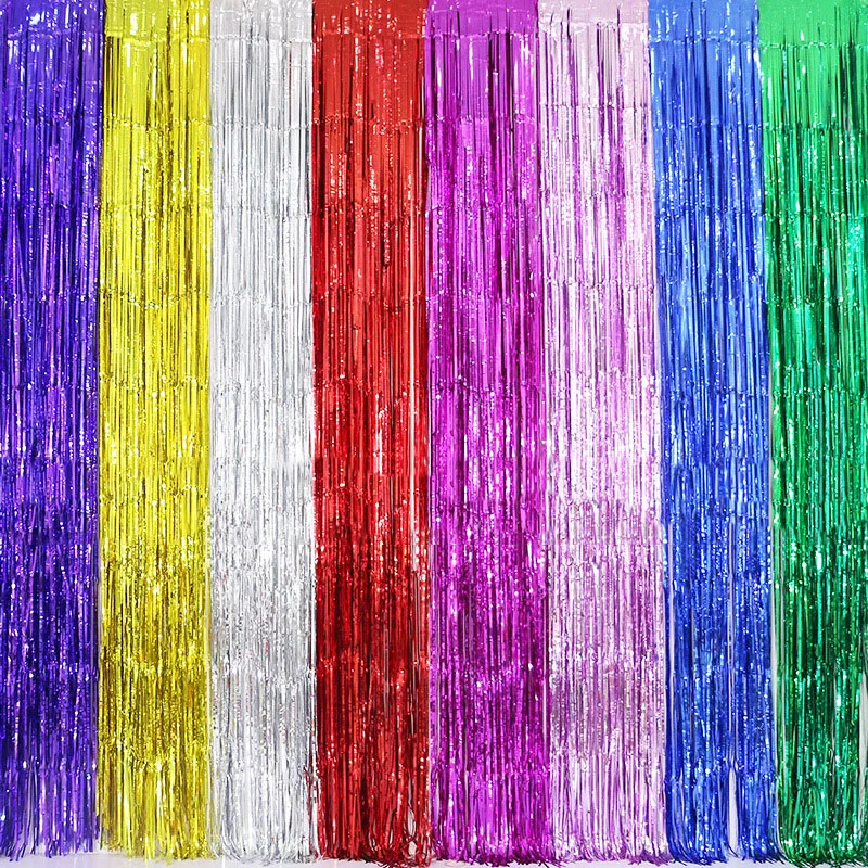 Lumi вечерние металлическая бахрома-шторы Вечерние Блестки из фольги для дома