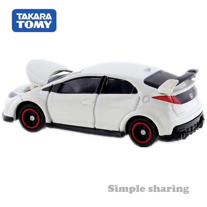 TAKARA TOMY Tomica No.76 HONDA CIVIC TYPE R автомобиль игрушка 1:64 Литой миниатюрный детские игрушки