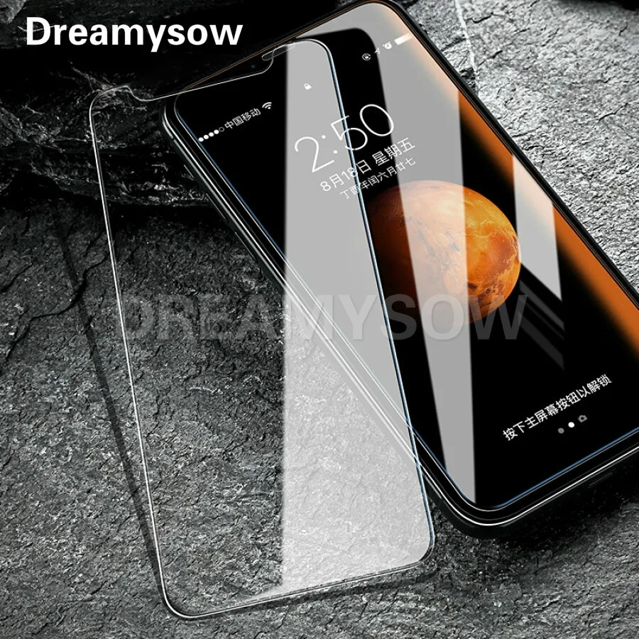 Матовое закаленное стекло без отпечатков пальцев для iphone 11 Pro Max XS MAX XR X 7 8 Plus 6S 6 Plus 5 5S SE матовая защитная пленка