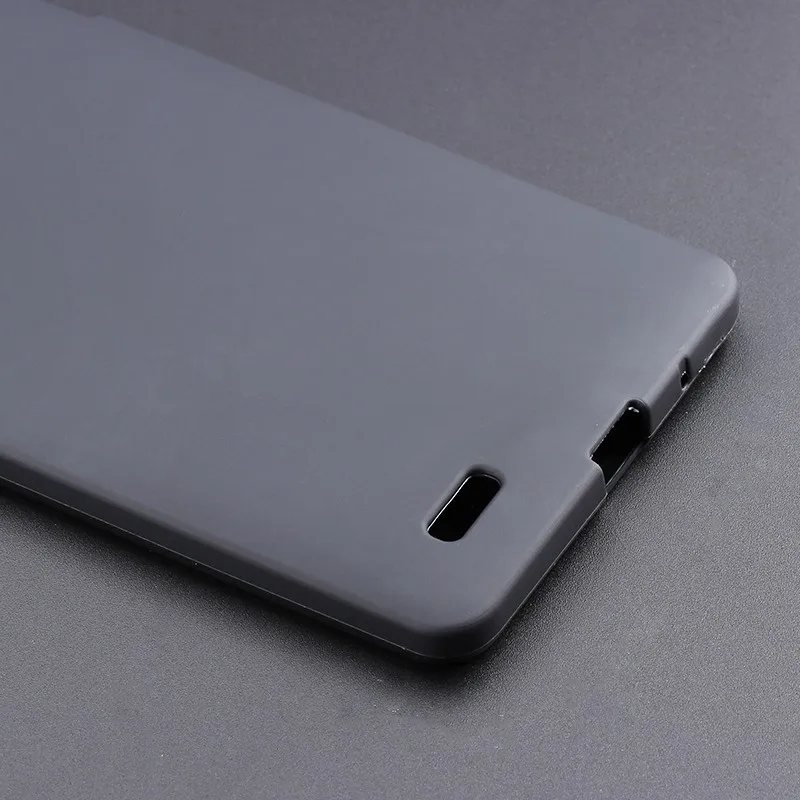 Черный гелевый ТПУ тонкий мягкий чехол задняя крышка для телефона Huawei Ascend Mate 7 Mate7
