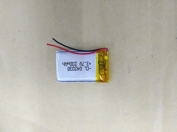 3 7 v li po Ion батареи пакет V полимерный литиевый аккумулятор 402030 200MAH|polymer lithium
