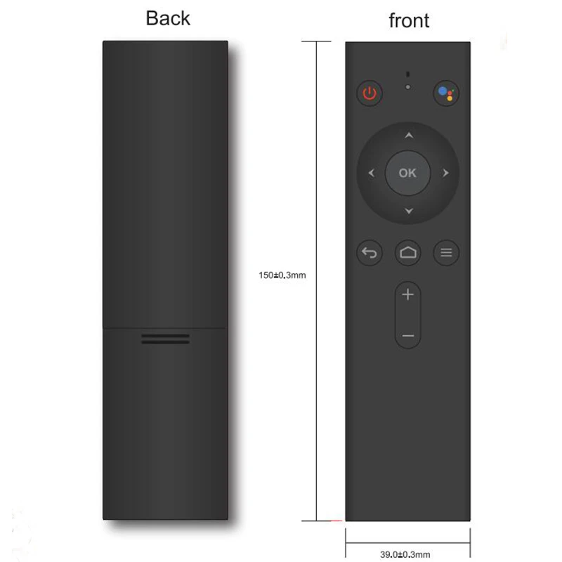 Bluetooth голосовой пульт дистанционного управления Замена для Mecool M8S PRO L и Android TV Box