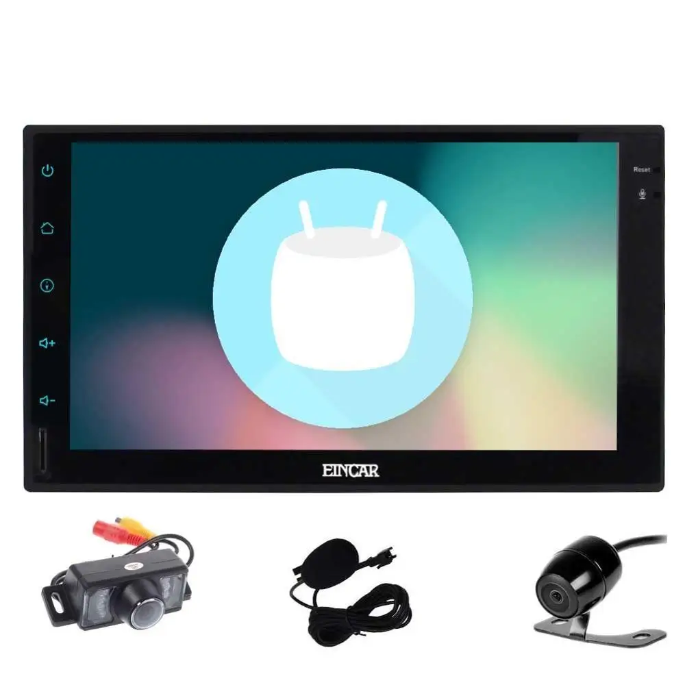 2Din Android 6 0 Автомобильный стерео мультимедийный навигатор головное устройство gps