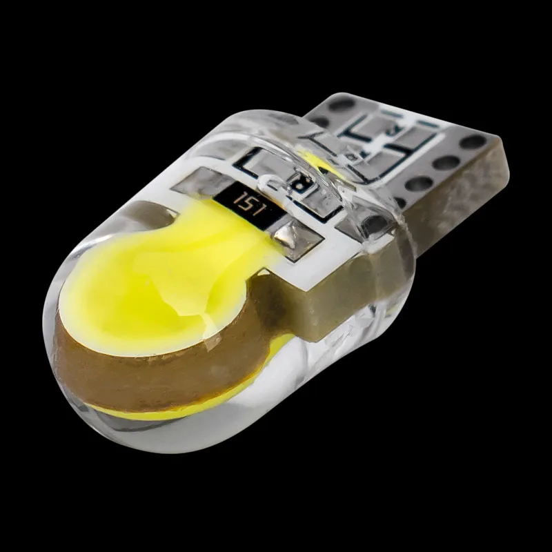 20 шт. силиконовые светодиодные лампы T10 W5W WY5W|interior light|led instrumentled light car cob |