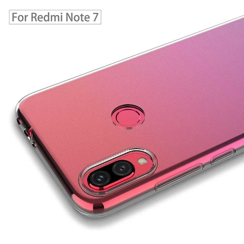 Redmi Note 7 Чехол Global 360 полная защита ударопрочный для Xiaomi Pro силиконовый чехол Fundas