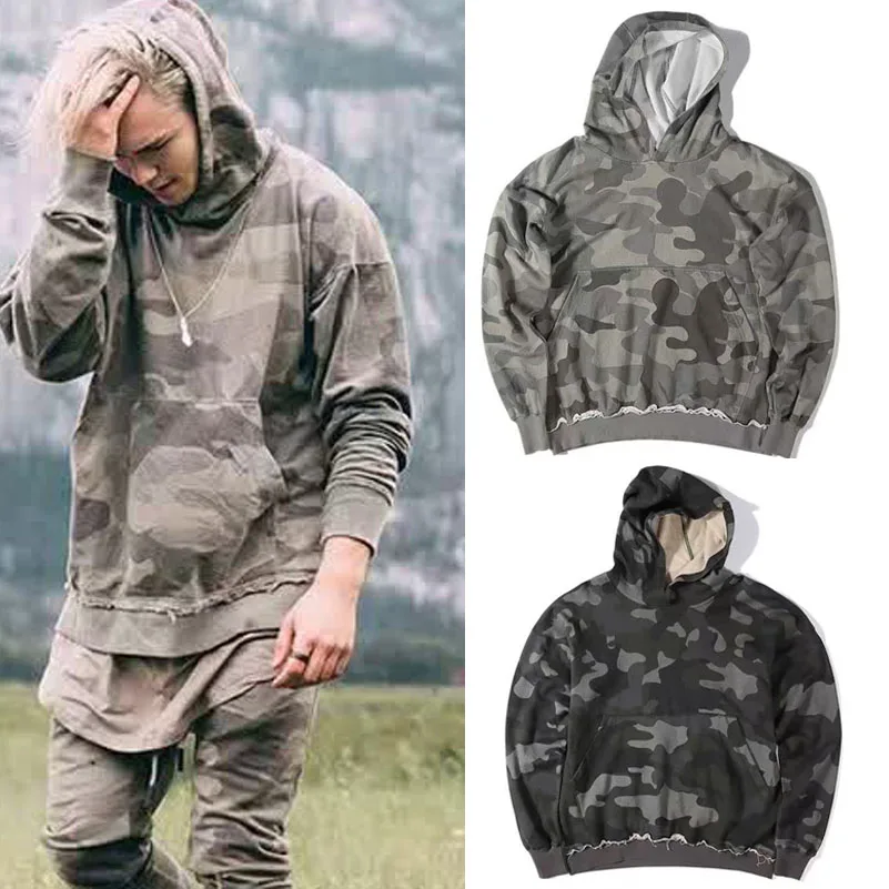Мужчины Негабаритных Camo Рубашки Промывают 2016 2017 Осень Мода Как Иордания Ткань Homme