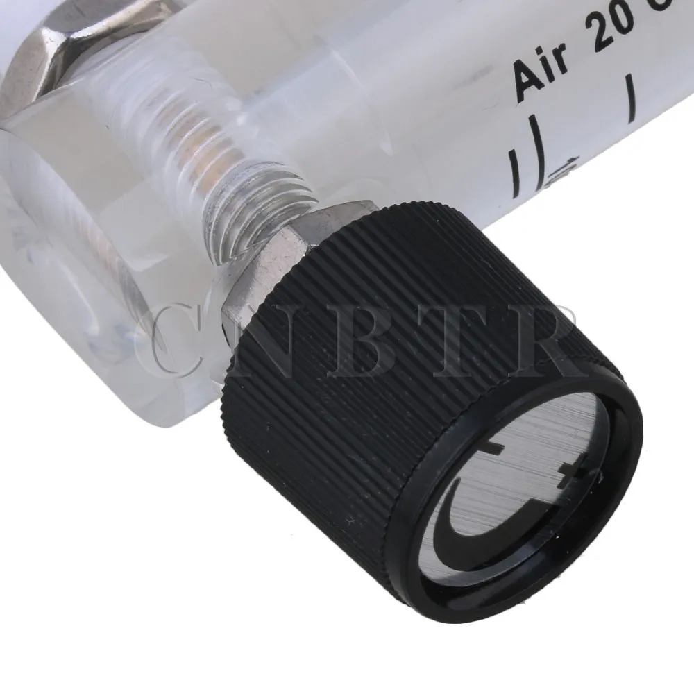 CNBTR 100-1000ml/min Air Oxygen Gas Flow Meter Flowmeter with Control Valve for Measuring Controlling | Инструменты