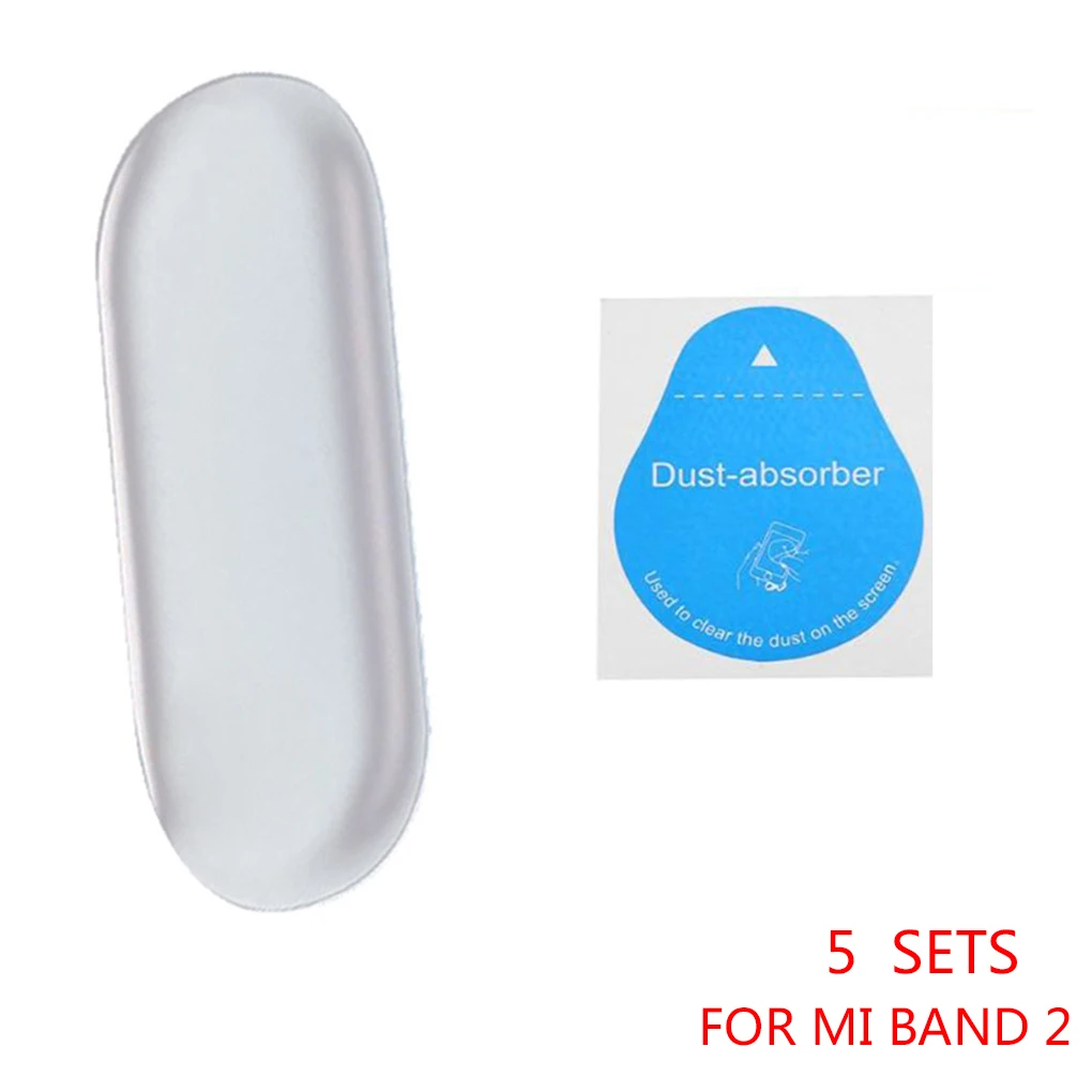 5sets for Miband 2 Горячая Распродажа: 5/10 шт. Экран Защитная пленка для Xiaomi Mi Band 3 Смарт-браслет полностью закрывающая Защитная Плёнки не калёное Стекло - Цвет: 5sets for Miband 2