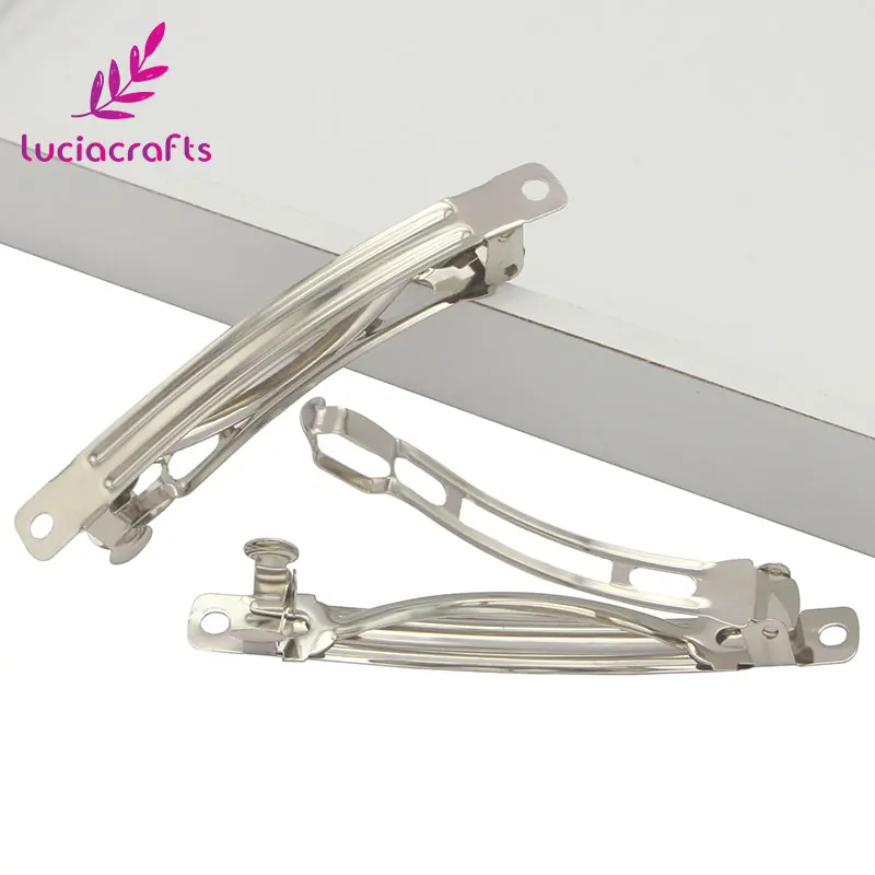 Lucia crafts мульти размер вариант серебряный тон французские заколки для волос, Одежда Мода заколки и заколки G1218