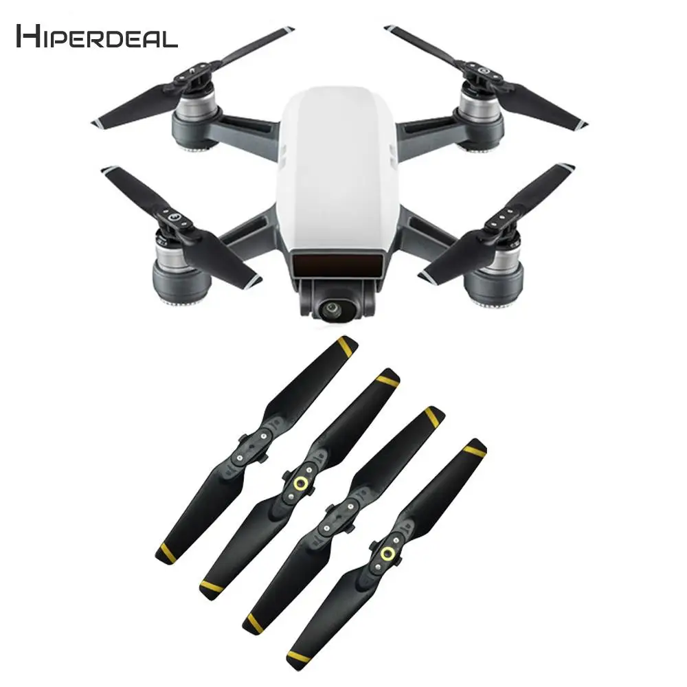 2 пары пропеллеров для DJI Spark аксессуары квадрокоптера Пластиковые Складные