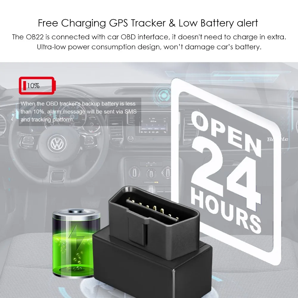 Мини GPS Трекер OBD Автомобильный с функцией локатора|GPS-трекеры| |