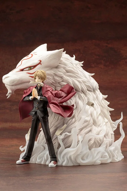 Аниме Нацумэ Yuujinchou ПВХ Фигурки 22 см Такаси Нацумэ и Madara Nyanko Sensei модель коллекционные игрушки подарок