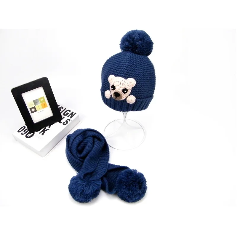 2 шт./компл. детские зимние шапки для мальчиков и девочек | Детская одежда обувь