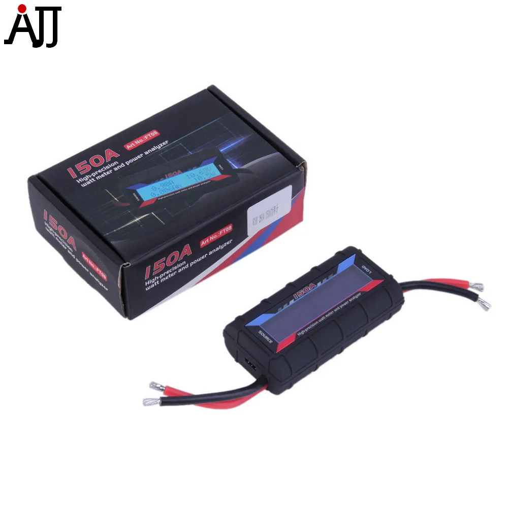 

150A 60V Digital LCD High Precision Watt Meter and Power Analyzer Volt Solar Amp Plug Operates For Tester FPV Drone