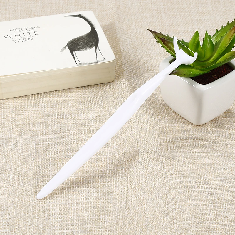 1 комплект белая нить палочки для чистки зубов гигиена полости рта уход за зубами