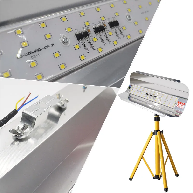 Светодиодный прожекторный светильник 50 Вт 100 галогенная лампа замена йода