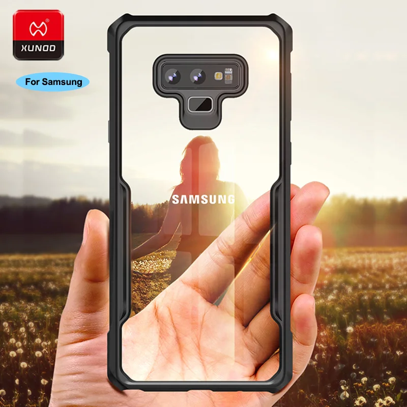 Роскошный прозрачный силиконовый чехол для телефона Samsung Galaxy Note 8 9 10 S10 E S9 Plus с