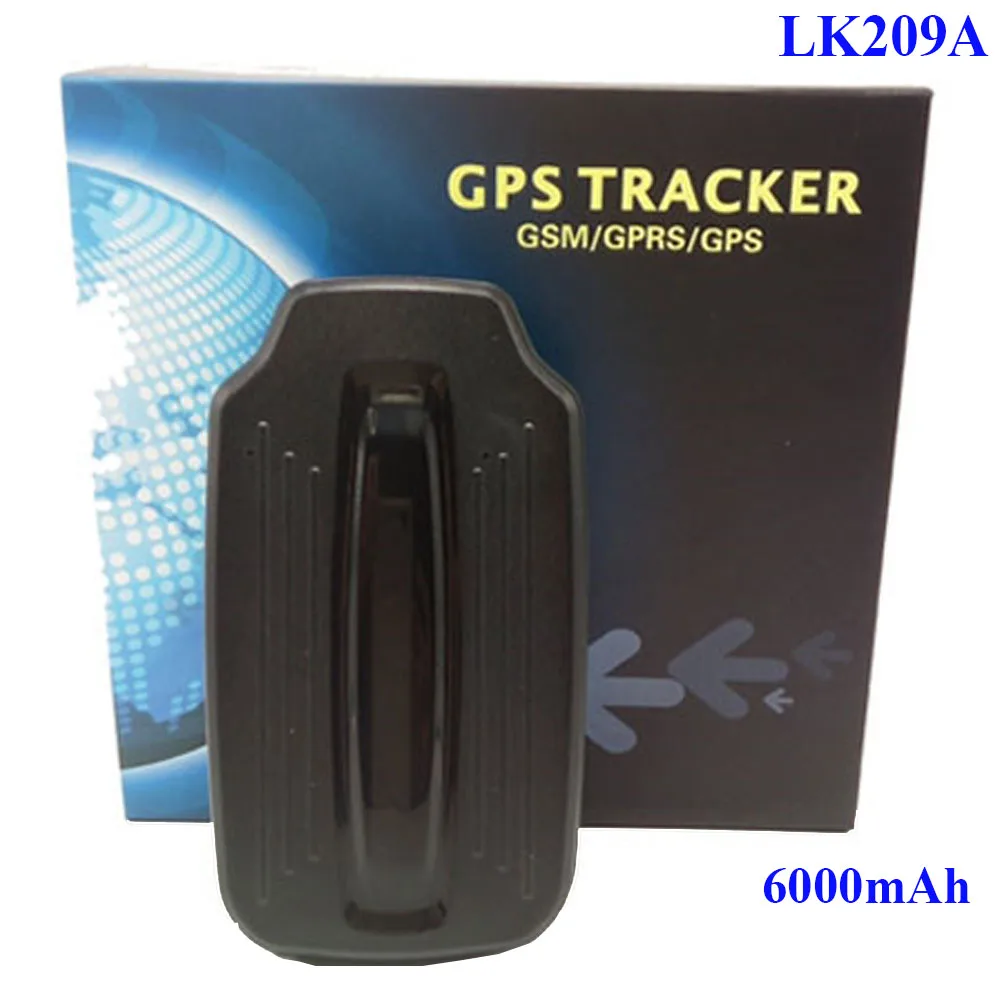 Шпионский Автомобильный gps трекер водонепроницаемый автомобиль GSM GPRS gps локатор Finder LK209C 20000 мАч в режиме реального времени отслеживающее магнитное устройство для автомобилей - Цвет: LK209A