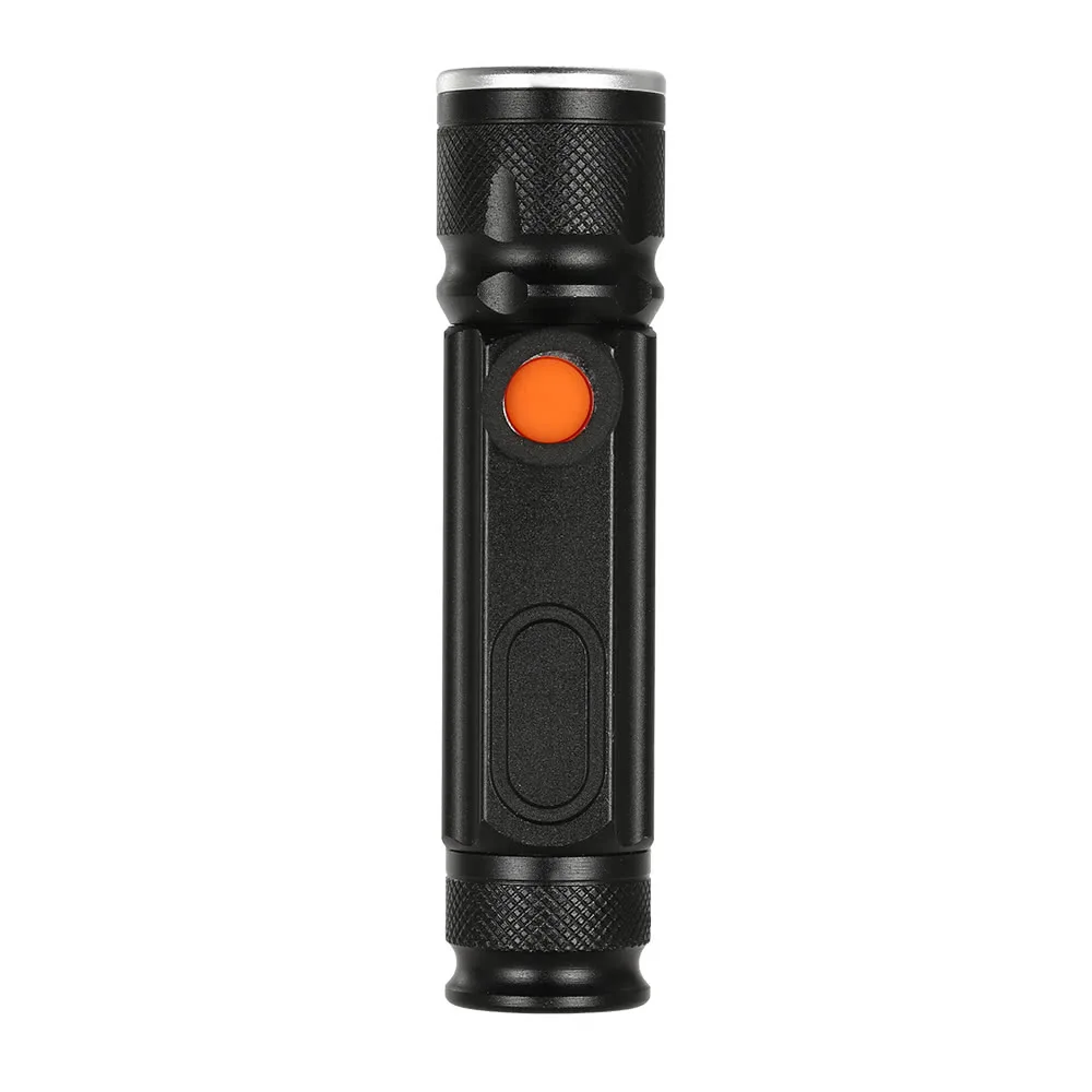 USB 180LM фонарик с магнитом удобный светодиодный Перезаряжаемые факел вспышки