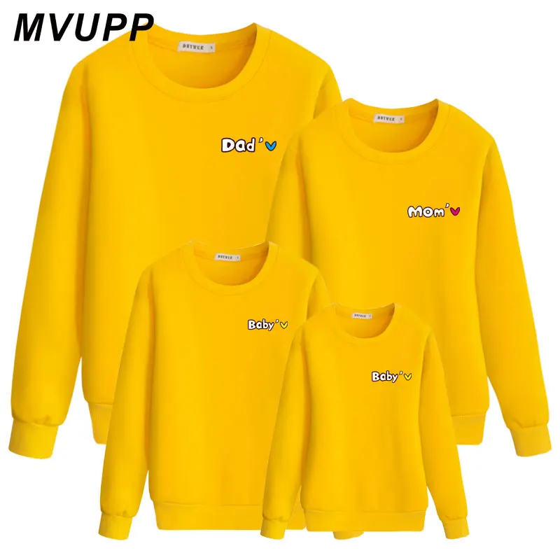 Color 3 MVUPP/Одинаковая одежда для всей семьи свитер для папы, мамы, дочки и сына зимняя одежда с принтом для маленьких девочек и мальчиков Новинка года - Цвет: Color 3