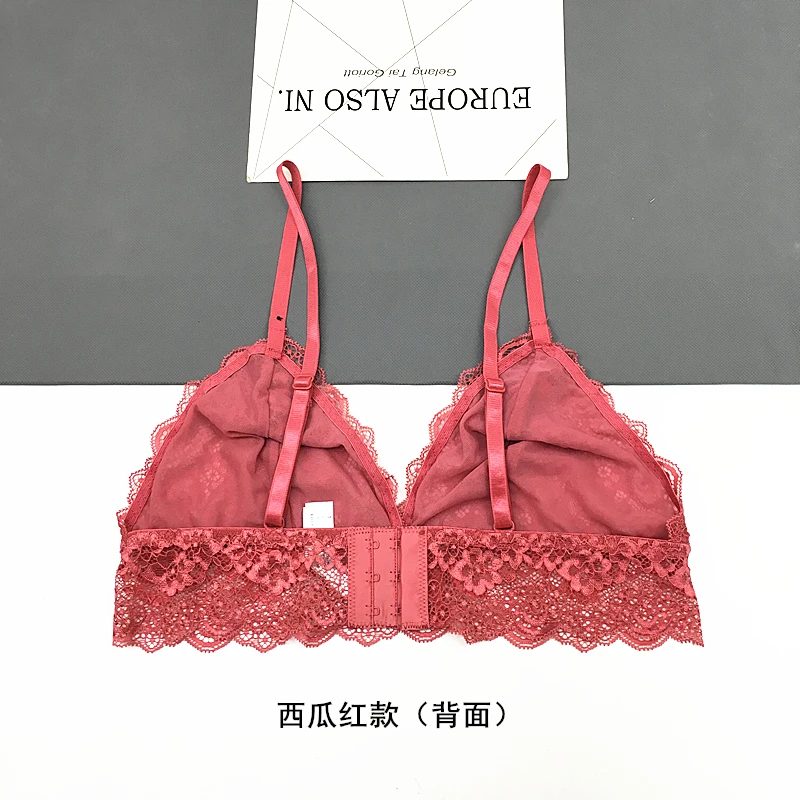 Ультратонкий женский бюстгальтер с треугольной чашкой привлекательный