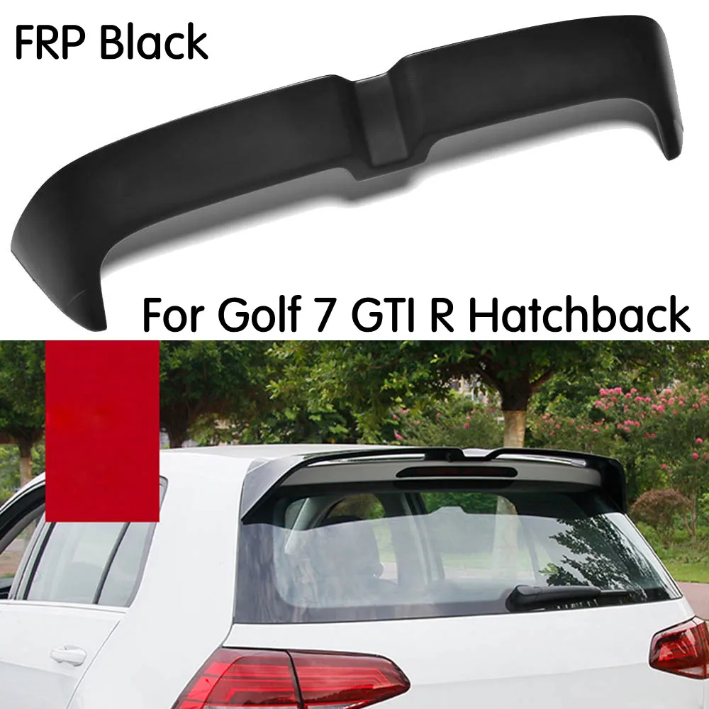Углеродное волокно/FRP для Golf MK7 задний багажник крыла Спойлер для Volkswagen Golf 7 VII MK 7 GTI R/Golf 7 стандарт 14-17