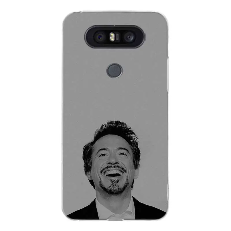Мягкий резиновый Чехол Iiron Man без маски с рисунком для LG K8 K10 2018 2017 Q8 Q7 Q6 G6 G7 G5 G4 V40 V30