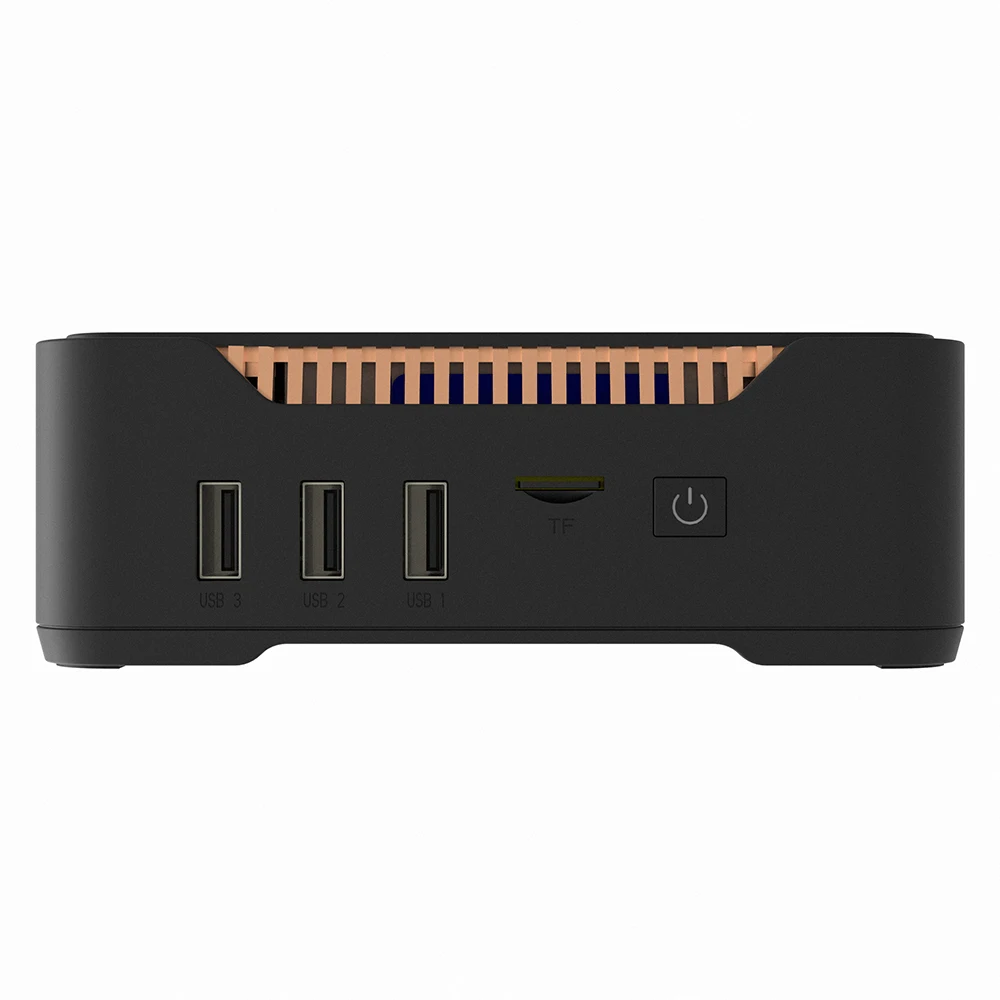4G ram 64G EMMC Мини ПК Intel четырехъядерный Celeron J4105 UHD graphics 600 Windows 10 Dual HDMI Компьютерный