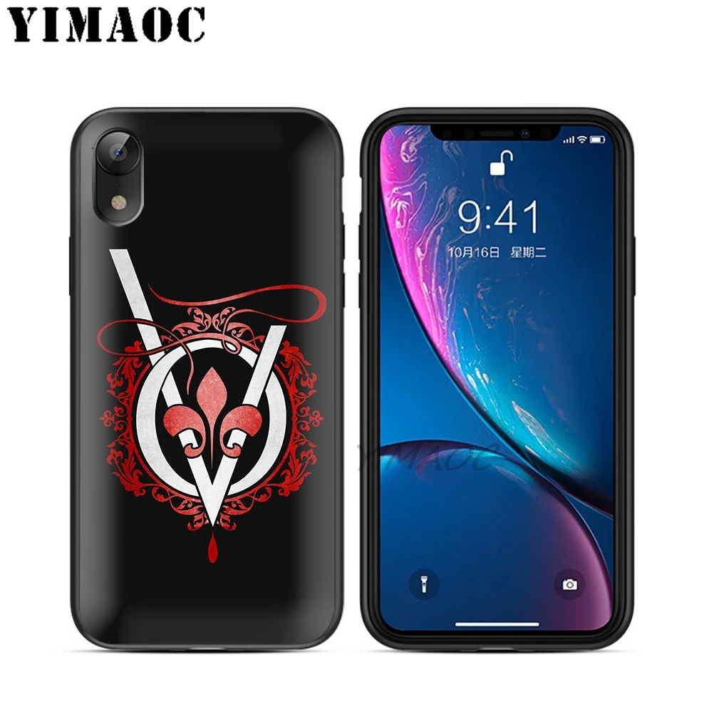 YIMAOC The Originals TV Soft TPU Black Silicone Case for iPhone X or 10 8 7 6 6S Plus 5 5S SE Xr Xs Max |