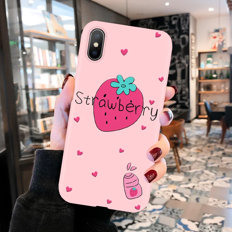 Чехол с мультипликационным французским бульдогом для iPhone 7, 6, 6 S, 8 Plus, Розовый матовый чехол для iPhone XS Max, для iPhone 11 Pro Max, XR X, мягкий чехол из ТПУ