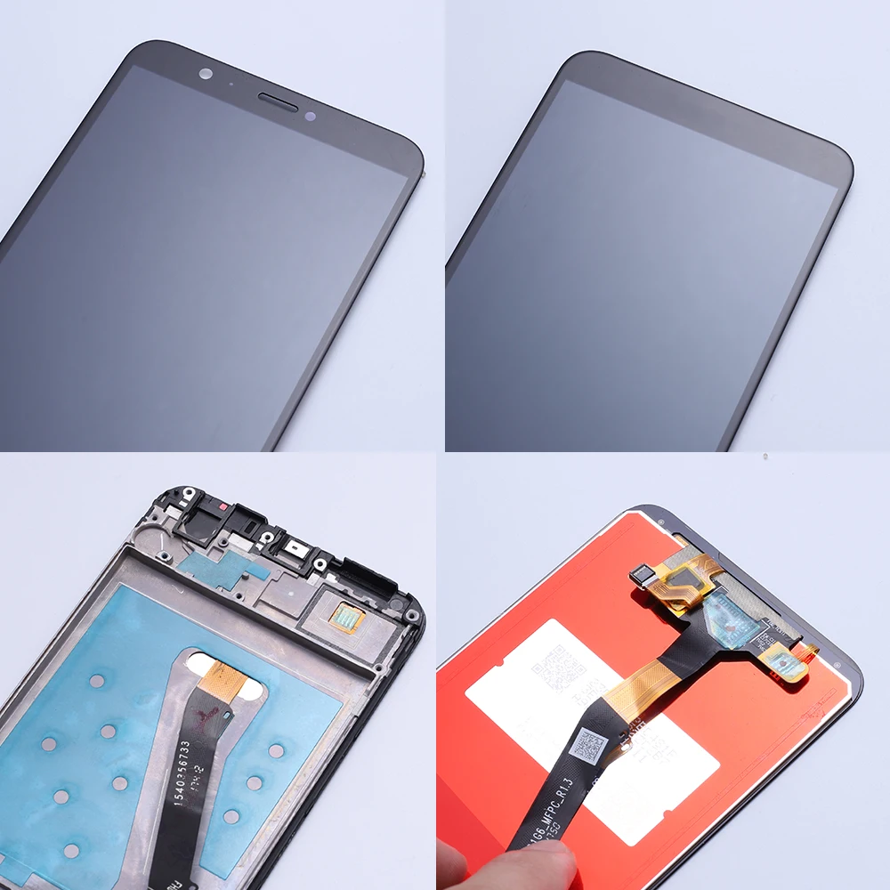 Для Huawei P Smart LCD дисплей кодирующий преобразователь сенсорного экрана в сборе для