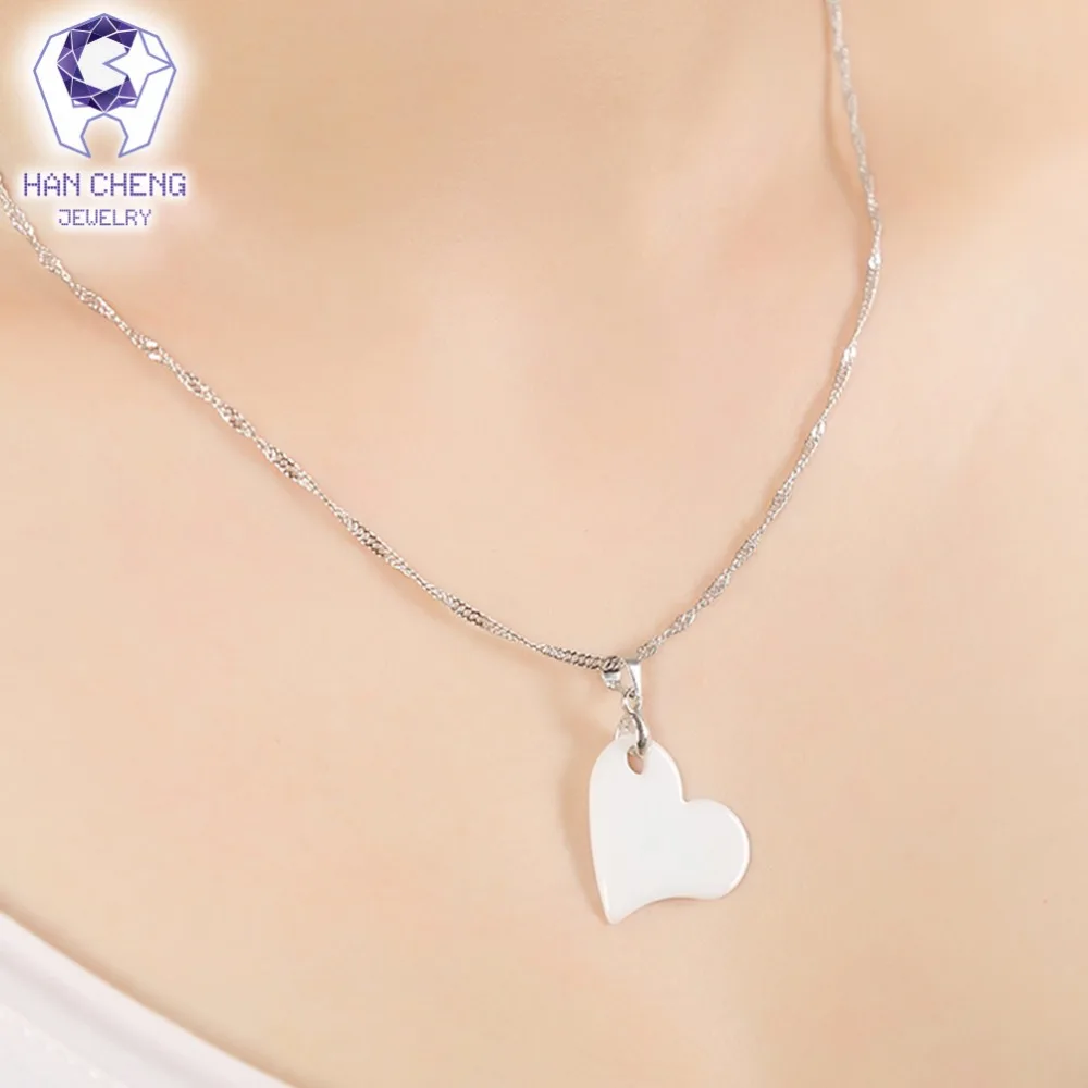 HanCheng новые модные роскошные висячие серьги с керамическим сердцем золотые