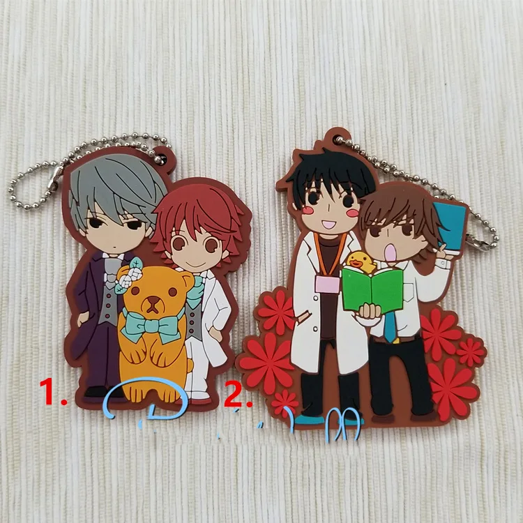 Sekai-ichi Hatsukoi junjou_романтика Onodera Ritsu Masamune полимерный Брелок с подвеской Llavero Rotten Bl Fujoshi