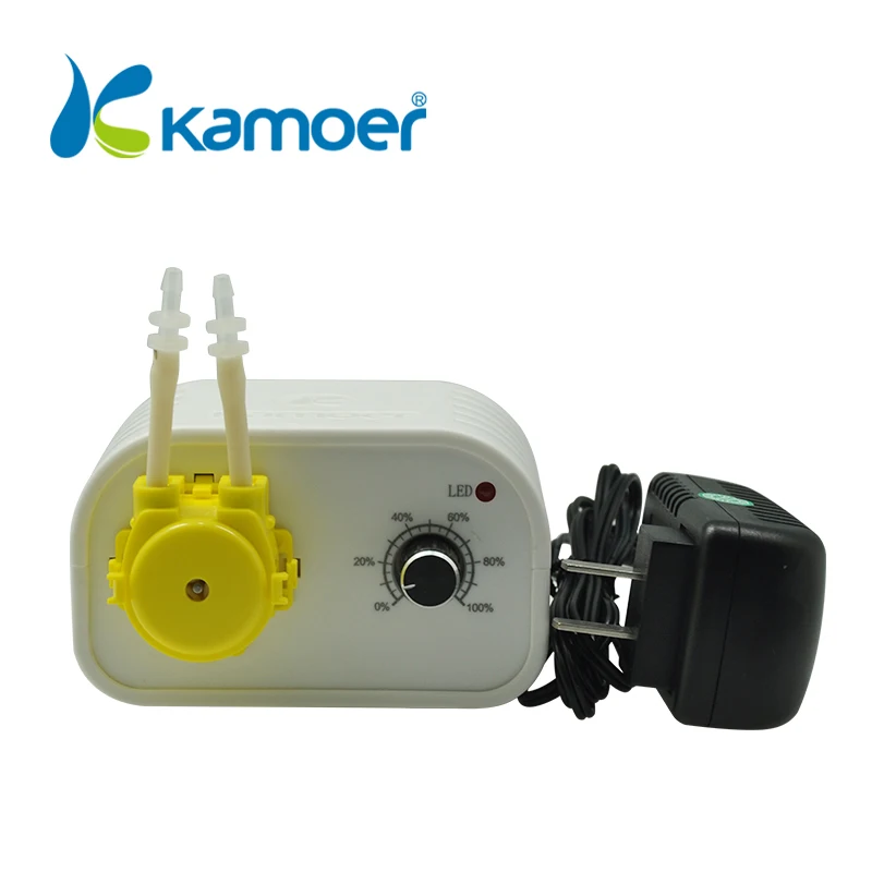Kamoer NKCP 24V маленький Интеллектуальный шланговый насос(4 цвета, регулируемый поток, простота использования, светильник для бега