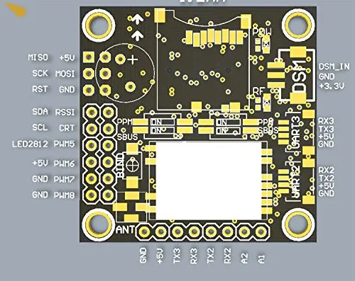

RacerCube SP Racing F3 EVO, 4--1 ESC PDB MWOSD Frsky 8CH PPM SBUS F19759