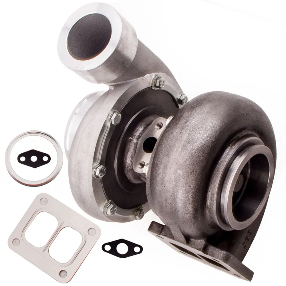 GT45R GT45 Turbo A/R. 66 A/R 1,05 T4 масляный холодный V-band зажим для выхода турбокомпрессора 600+ BHP Boost обновления гоночная турбина Универсальный