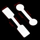 100 шт.пакет пустые ценники, бумажные наклейки для ожерелья, кольца, ювелирных изделий