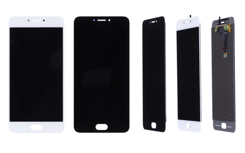 Дисплей 5,5 дюйма для Meizu MX6, сенсорный экран с рамкой для Meizu MX6, запасные части для ЖК-дисплея