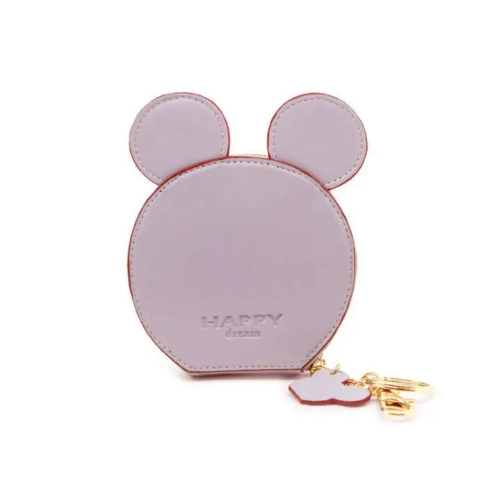 Disney Микки Маус мультфильм кошелек монета прекрасная Монета Сумка карты пакет Минни кошелек детский студенческий мини-кулон сумка для хранения - Цвет: 7