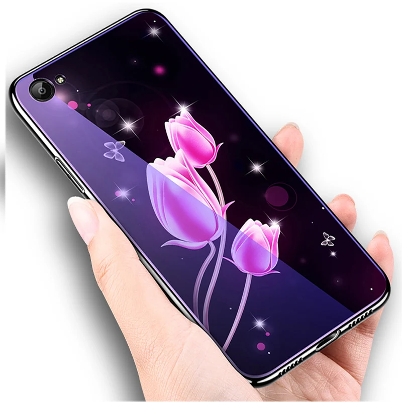 Чехол для OPPO A39 A39t A39m модный синий чехол из закаленного стекла A 39 T/M чехлы