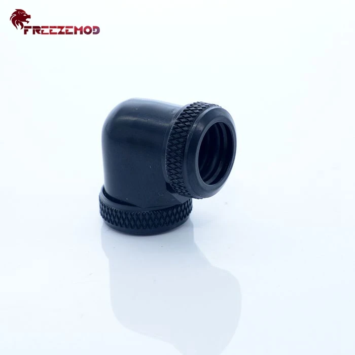FEEEZEMOD OD14mm жесткая трубка-90 градусов двойная сторона штуцера компьютера ПК охладитель воды Штуцер OD14mm жесткая труба. HYGKN-T90