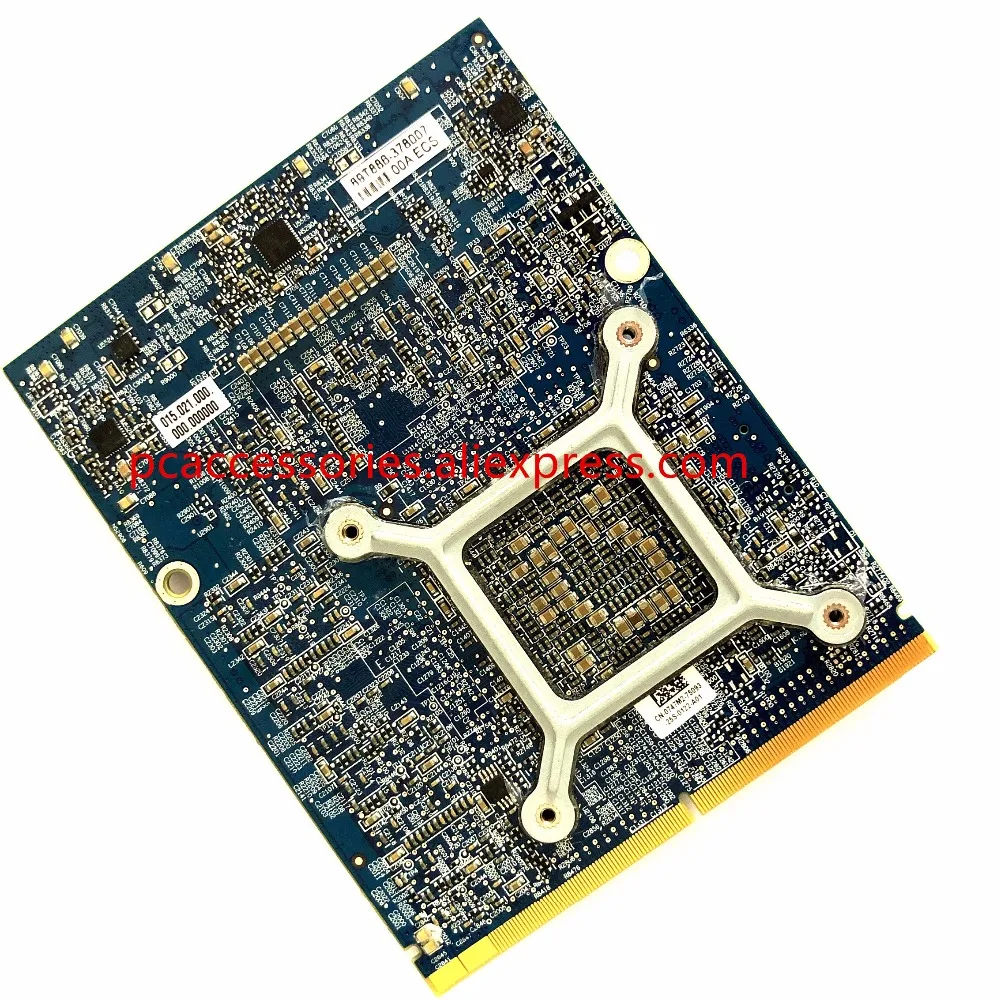 Для D e l Alienware M17X M18 M18X R1 R2 R3 ноутбук м Radeon HD 7970 Crossfire GDDR5 2 ГБ Графика видео карты диск