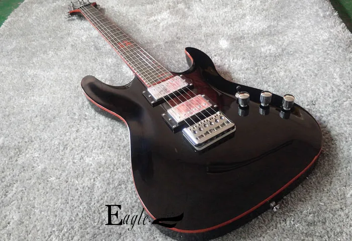 Орел. Бабочка Гитары бас Custom Shop C-1 SheDecil чёрная баньши металл электрогитара