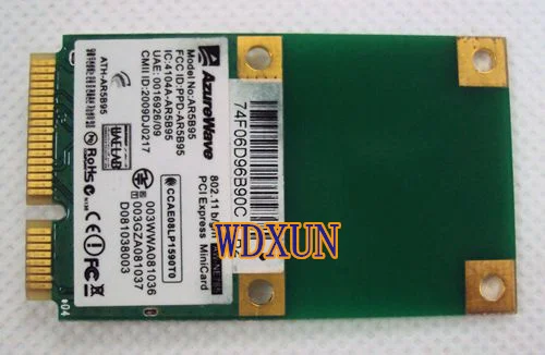 Беспроводная Wi-Fi мини-карта PCI-E Atheros AR5B95 AR9285 BGN 802.11b/G/N сетевая экспресс-карта |