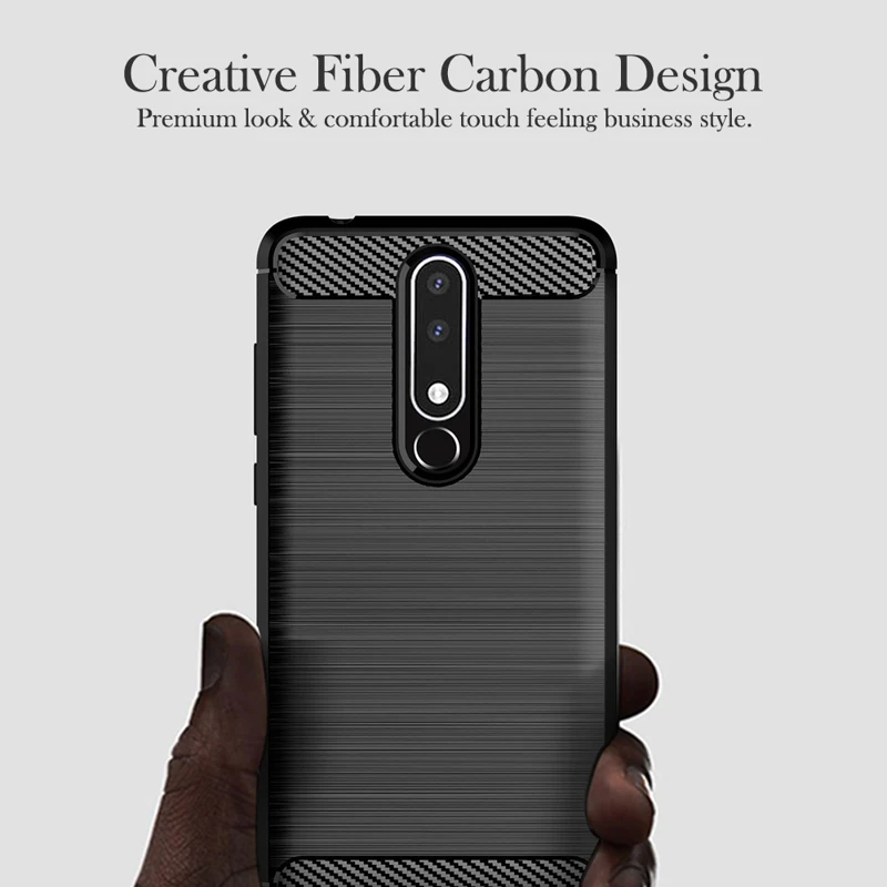 Мягкий ТПУ матовый чехол для Nokia 6,2 4,2 3,2 2,2 1 Plus чехол из углеродного волокна для Nokia X71 X7 X6 X5 X3 8,1 7,1 6,4 5,1 3,1 плюс Чехол