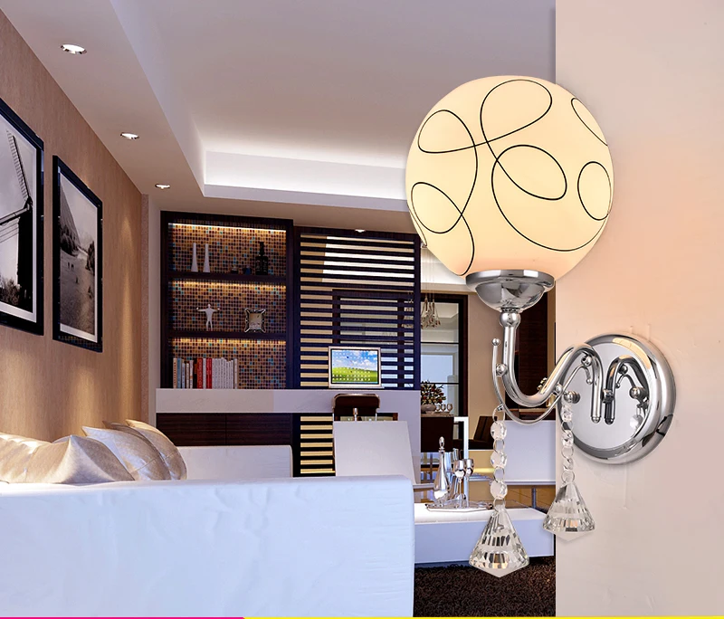 Настенные светильники прикроватная лампа для балкона ванной комнаты