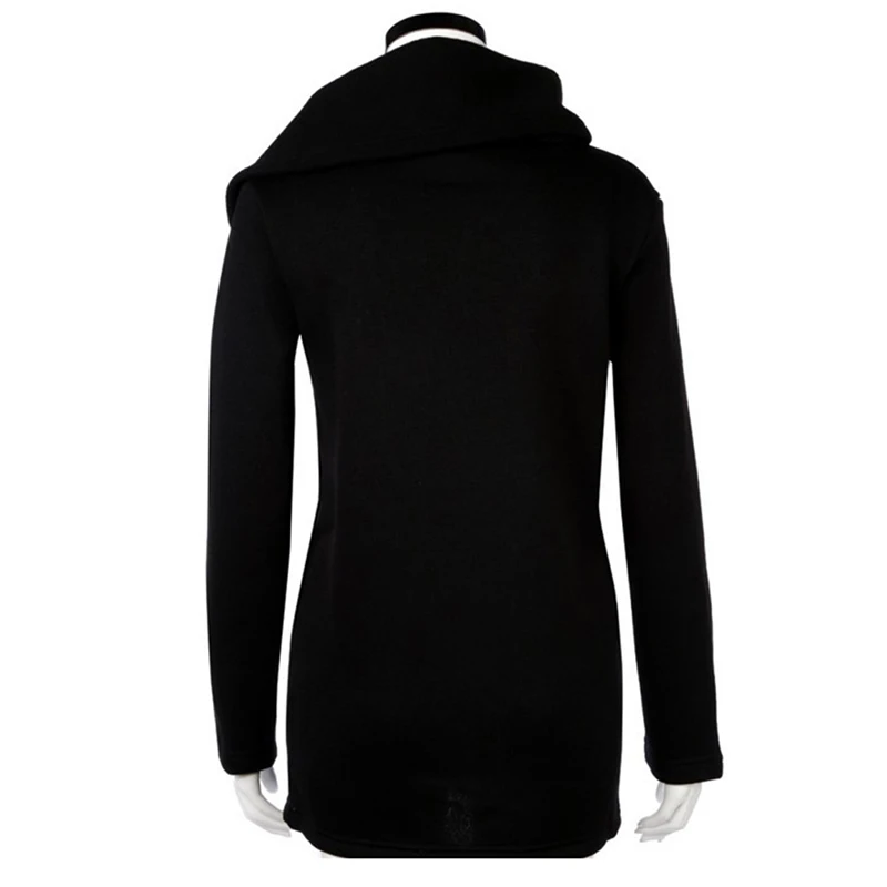 Женский трикотажный кардиган на молнии с длинным рукавом и карманом весну