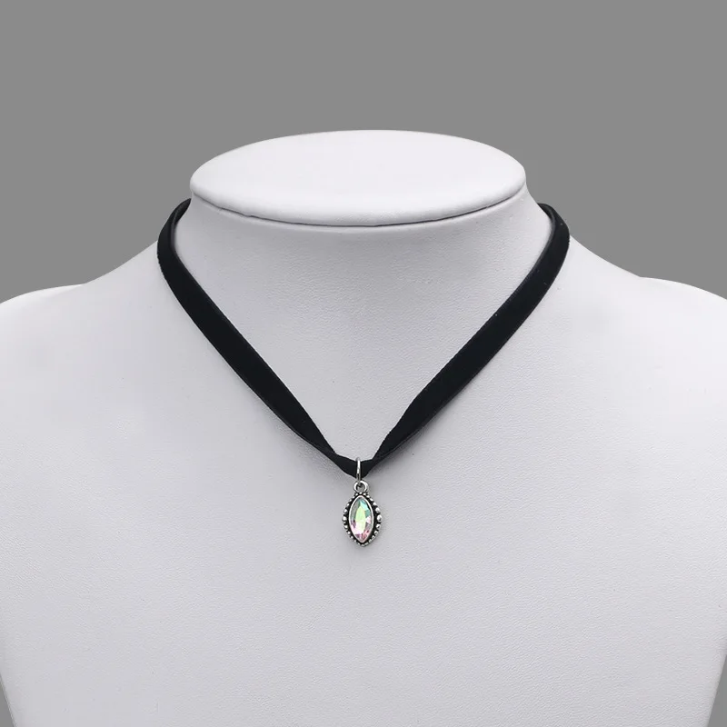 2021 Новое Черное Кружевное колье для женщин изготовлено вручную в виде ракушки