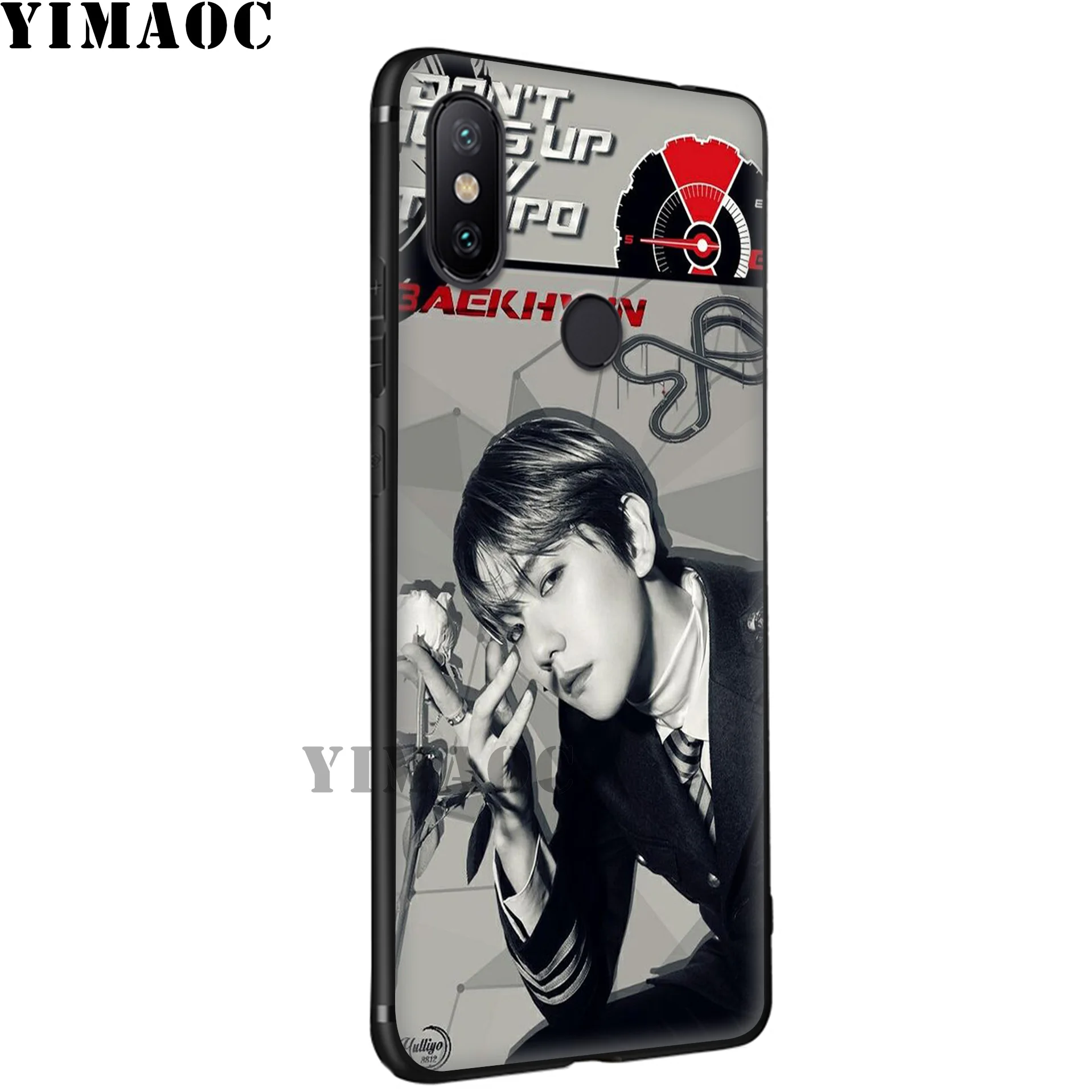 Yimaoc EXO Baekhyun Мягкий силиконовый чехол для Xiaomi Redmi 7A Note 7 6 6A 5 4 4X 4A 5A S2 плюс K20 Pro Lite |