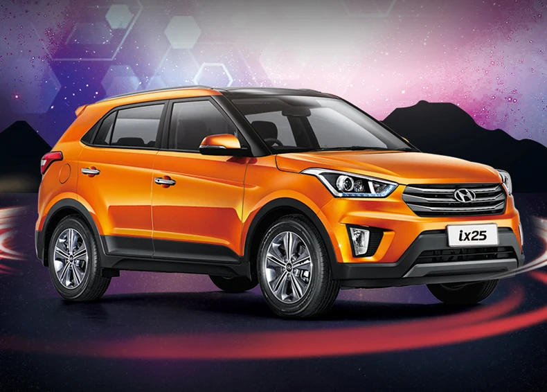 Волокна кожи багажник автомобиля коврик для hyundai Creta hyundai ix25 hyundai Cantus автомобильные аксессуары